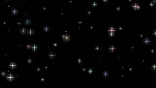 夜晚星星闪烁背景GIF动态图星星元素